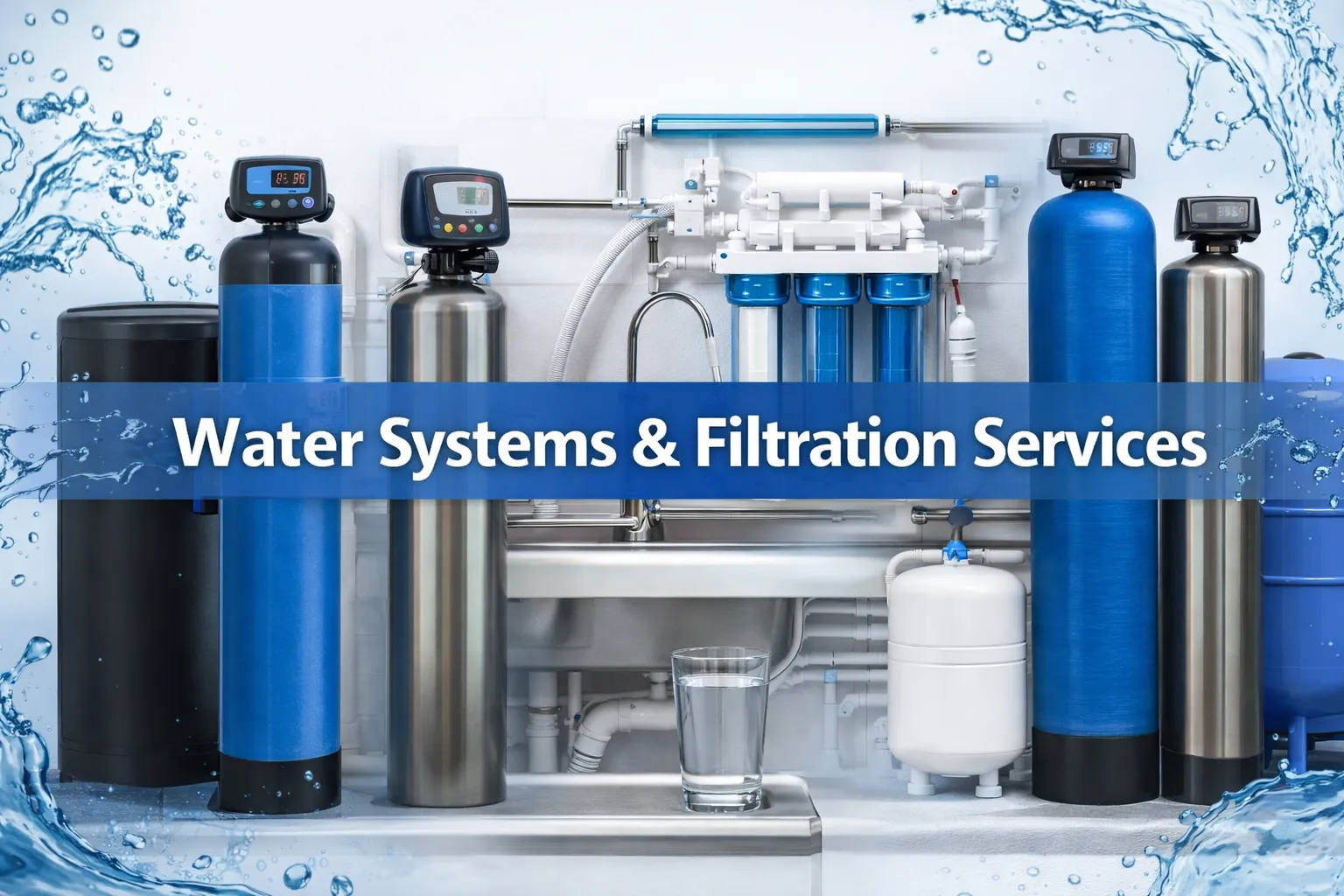 Water systems and filtration services in Telford PA by DSC Classic Services